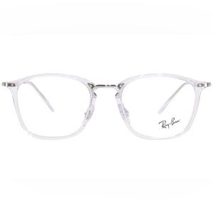Ray Ban RB7164 2001 Eyeglasses Transparent Full Rim Square Shape 52-20-150
